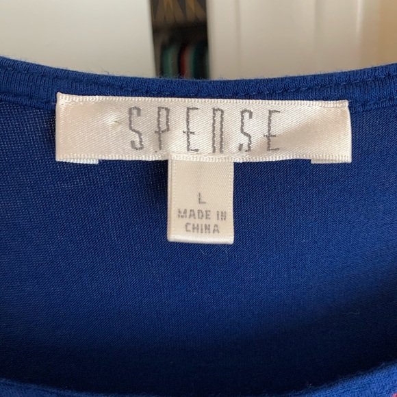 Embroidered neckline cotton dress - Picture 3 of 4